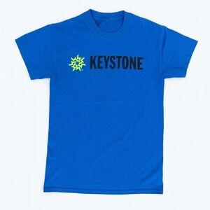 Men’s Keystone Ski Resort Cotton Shirt - Like New, Blue Travel Tee